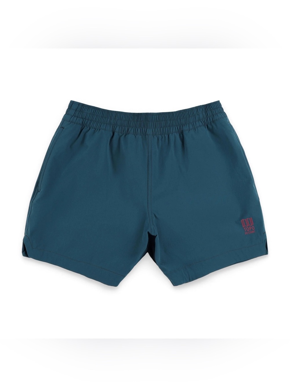 Topo Designs Women's Global Shorts in the Pond Blue Color Size Small 2024 Model